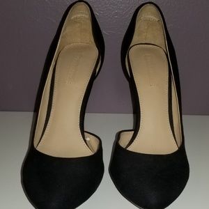 Zara Shoes - ZARA Trafaluc Black Faux Suede D'Orsay Stilettos Zara Shoes - ZARA Trafaluc Black Faux Suede D'Orsay Stilettos